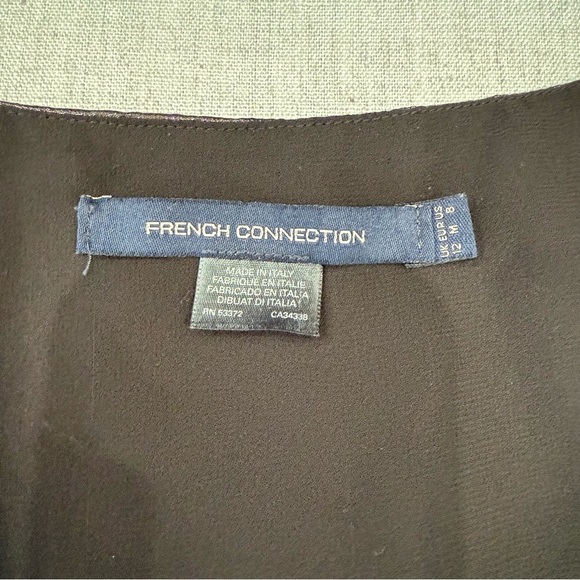 French Connection Black Metallic Bodysuit - Picture 3 of 4